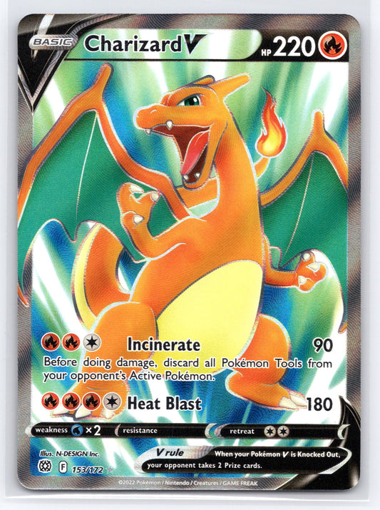 Charizard V (Full Art) - #153/172 - SWSH09: Brilliant Stars