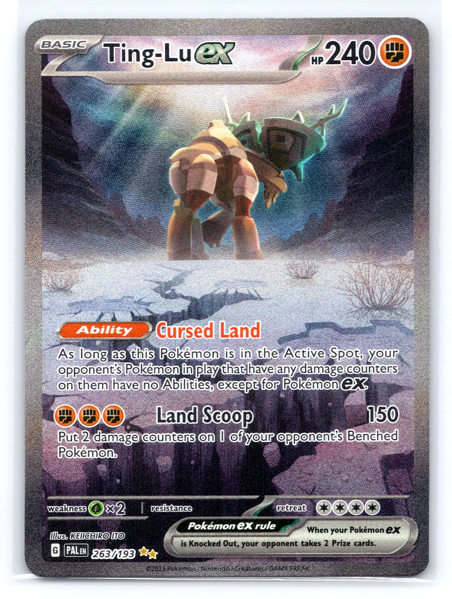 Ting-Lu ex - #263/193 - SV02: Paldea Evolved