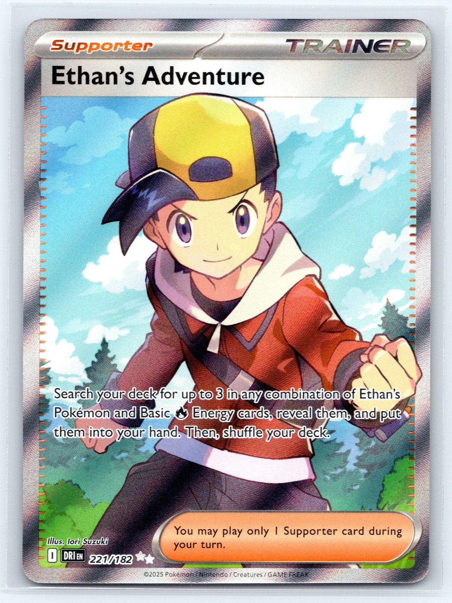 Ethan's Adventure - #221/182 - SV10: Destined Rivals