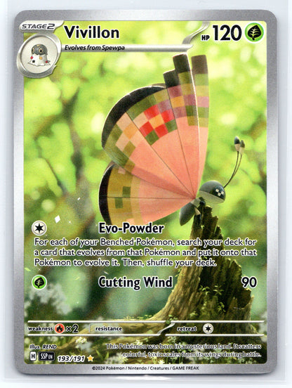 Vivillon - #193/191 - SV08: Surging Sparks