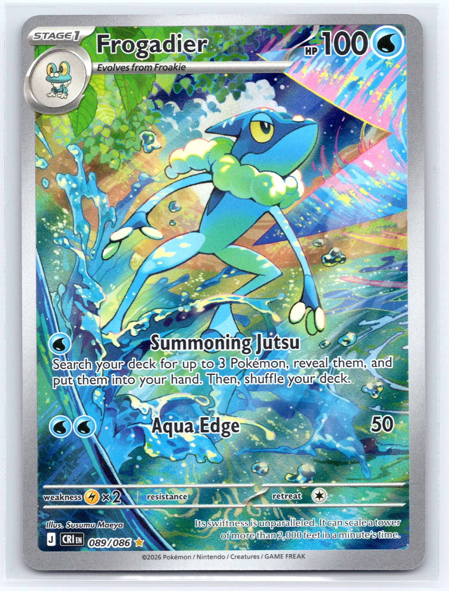 Frogadier - #089/086 - ME04: Chaos Rising