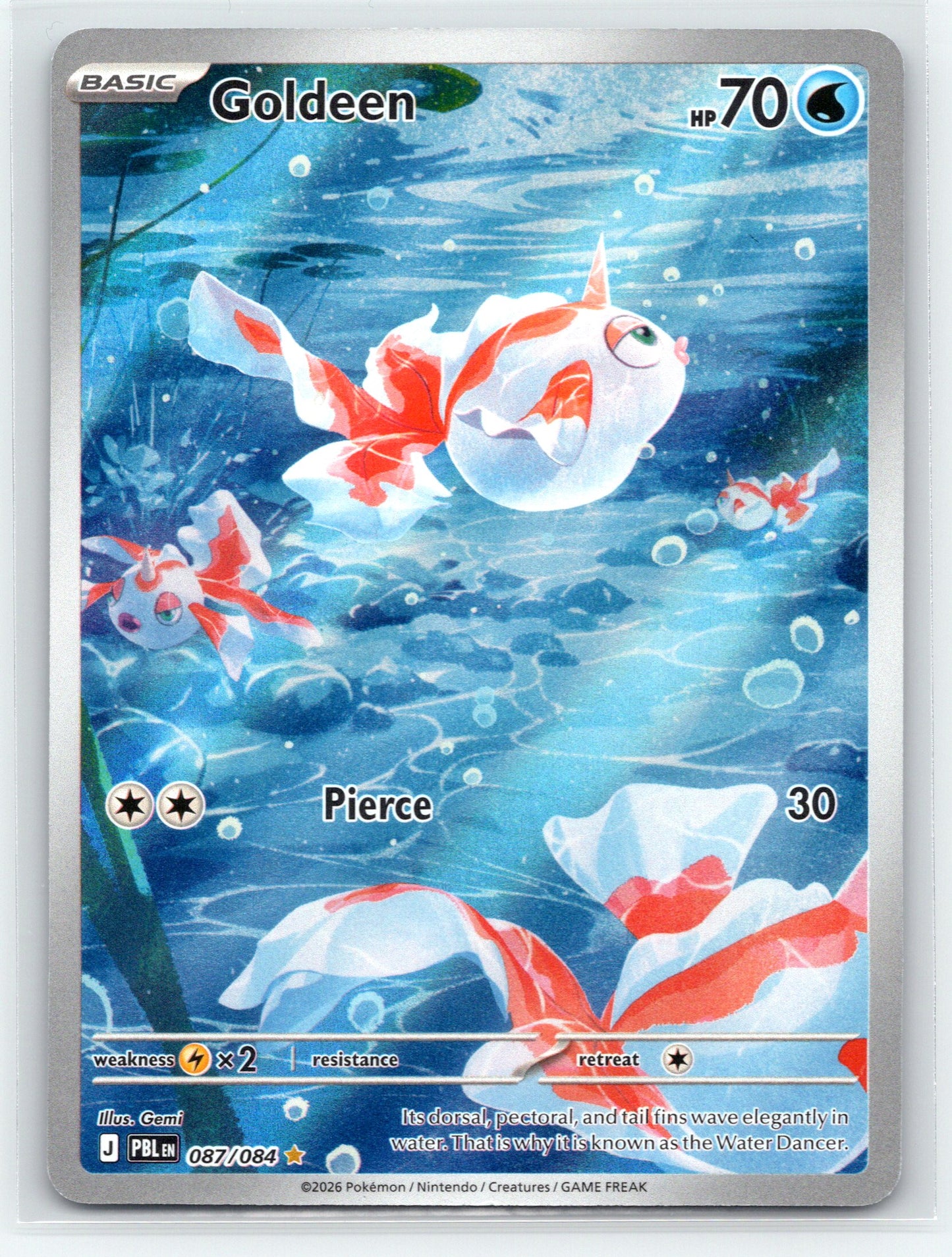 Goldeen - #087/084 - ME05: Pitch Black