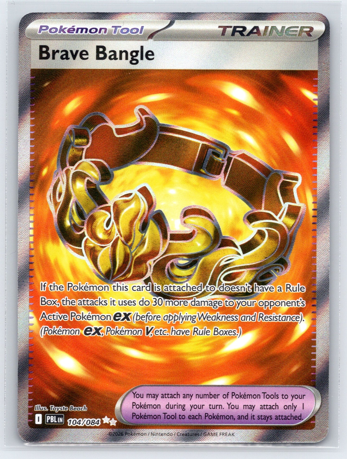 Brave Bangle - #104/084 - ME05: Pitch Black