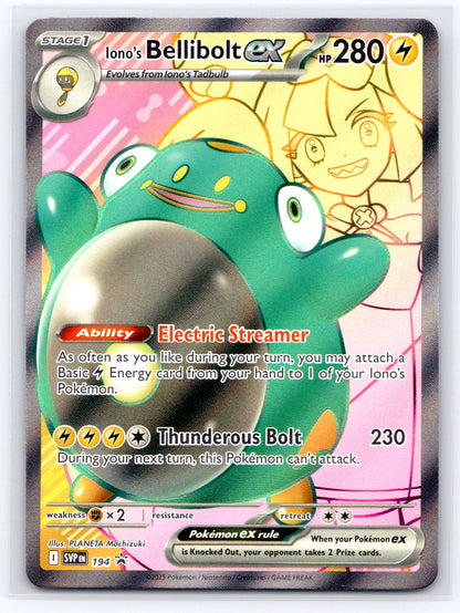 Iono's Bellibolt ex - #194 - SV: Scarlet & Violet Promo Cards