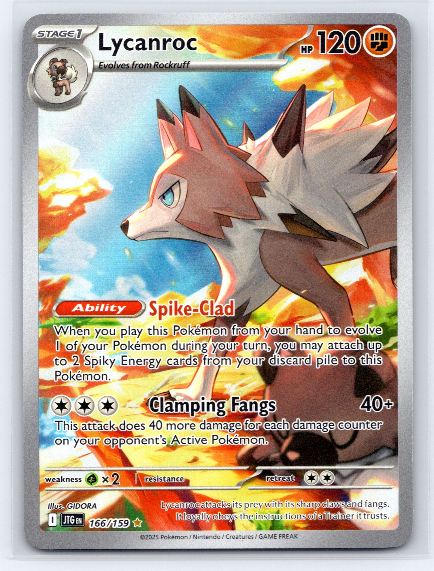 Lycanroc - #166/159 - SV09: Journey Together