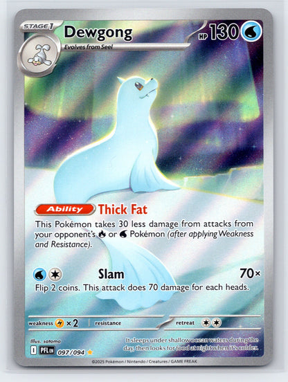 Dewgong - #097/094 - ME02: Phantasmal Flames