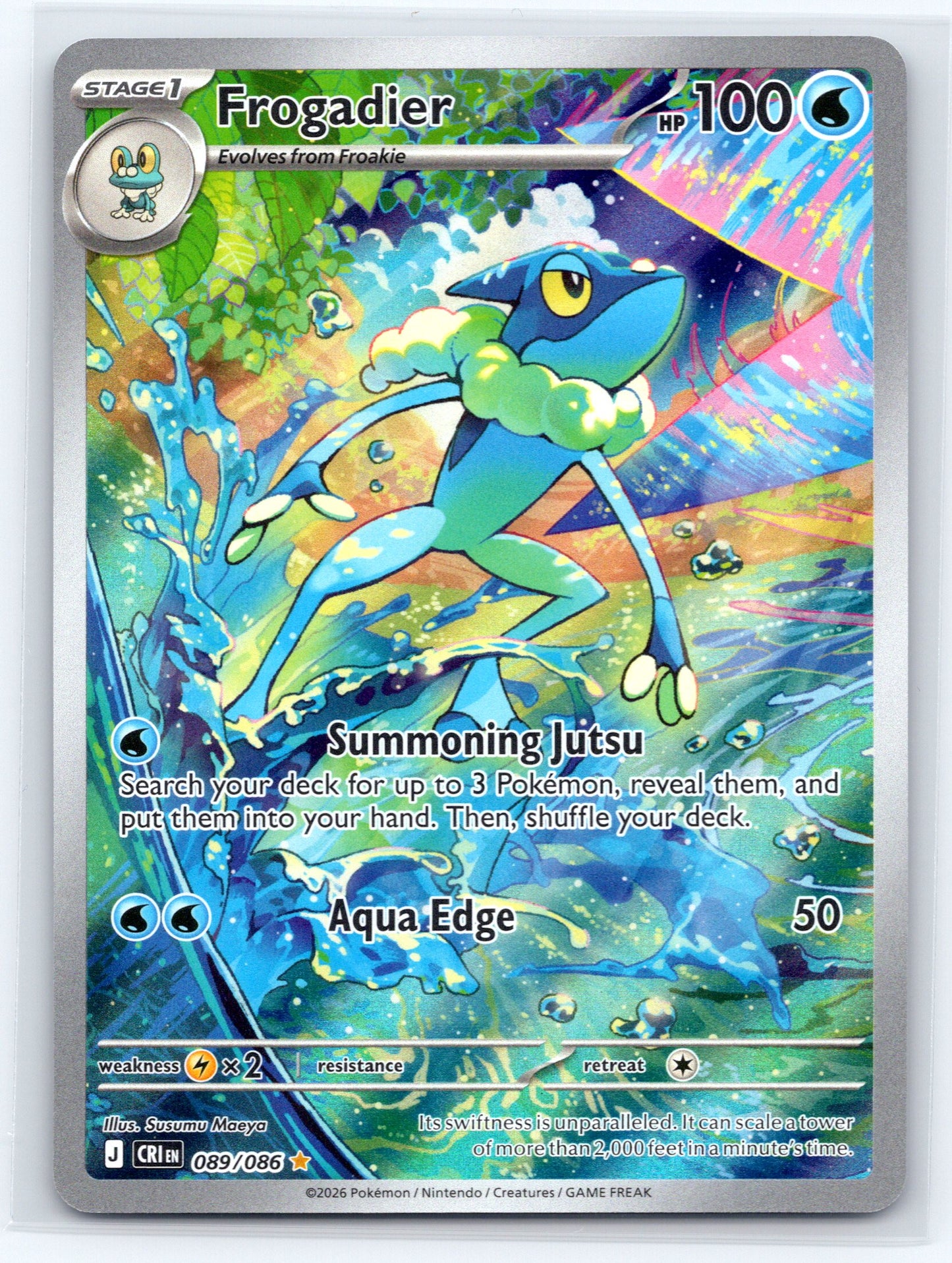 Frogadier - #089/086 - ME04: Chaos Rising