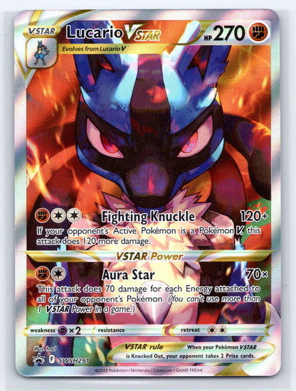 Lucario VSTAR - #SWSH291 - SWSH: Sword & Shield Promo Cards