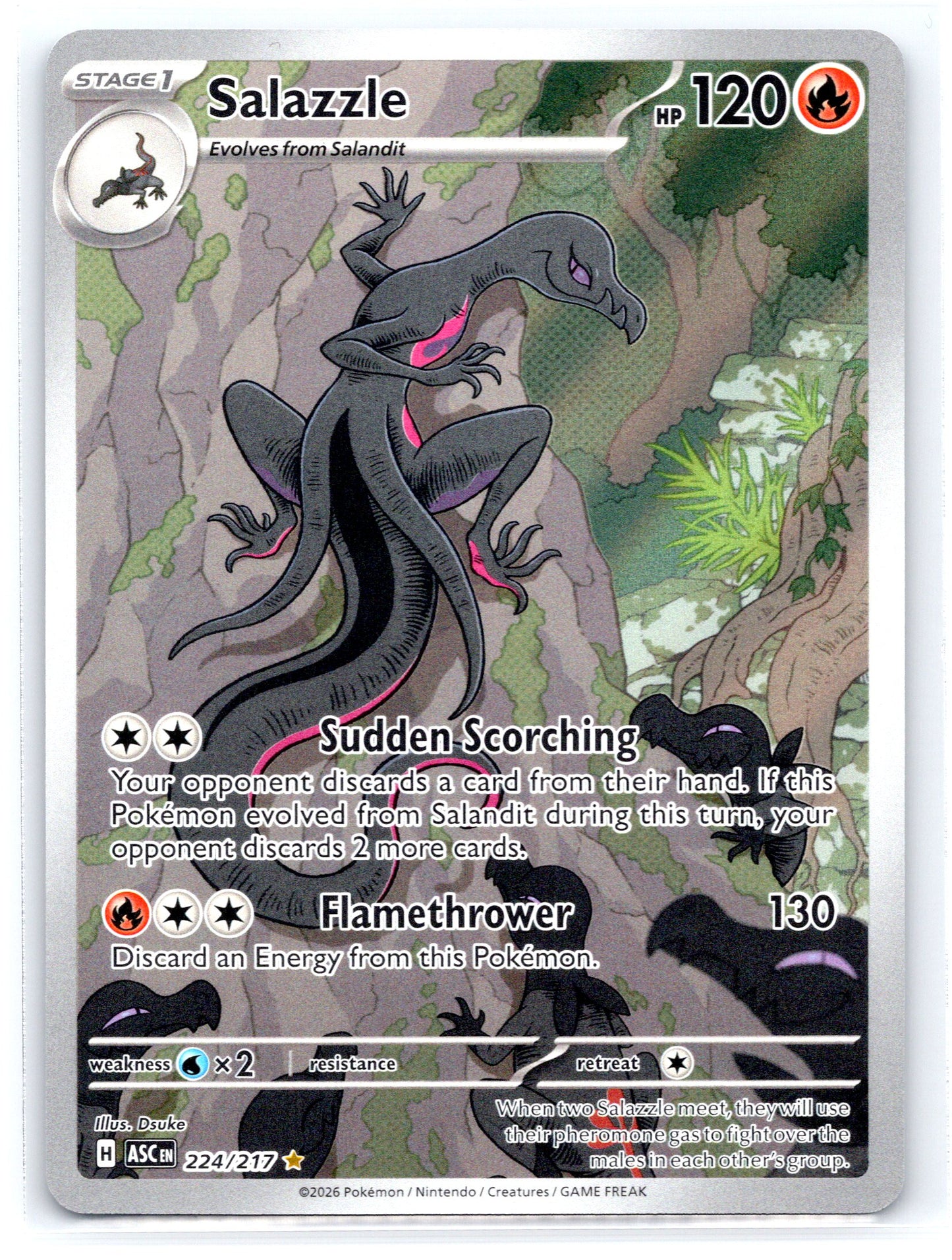 Salazzle - #224/217 - ME: Ascended Heroes