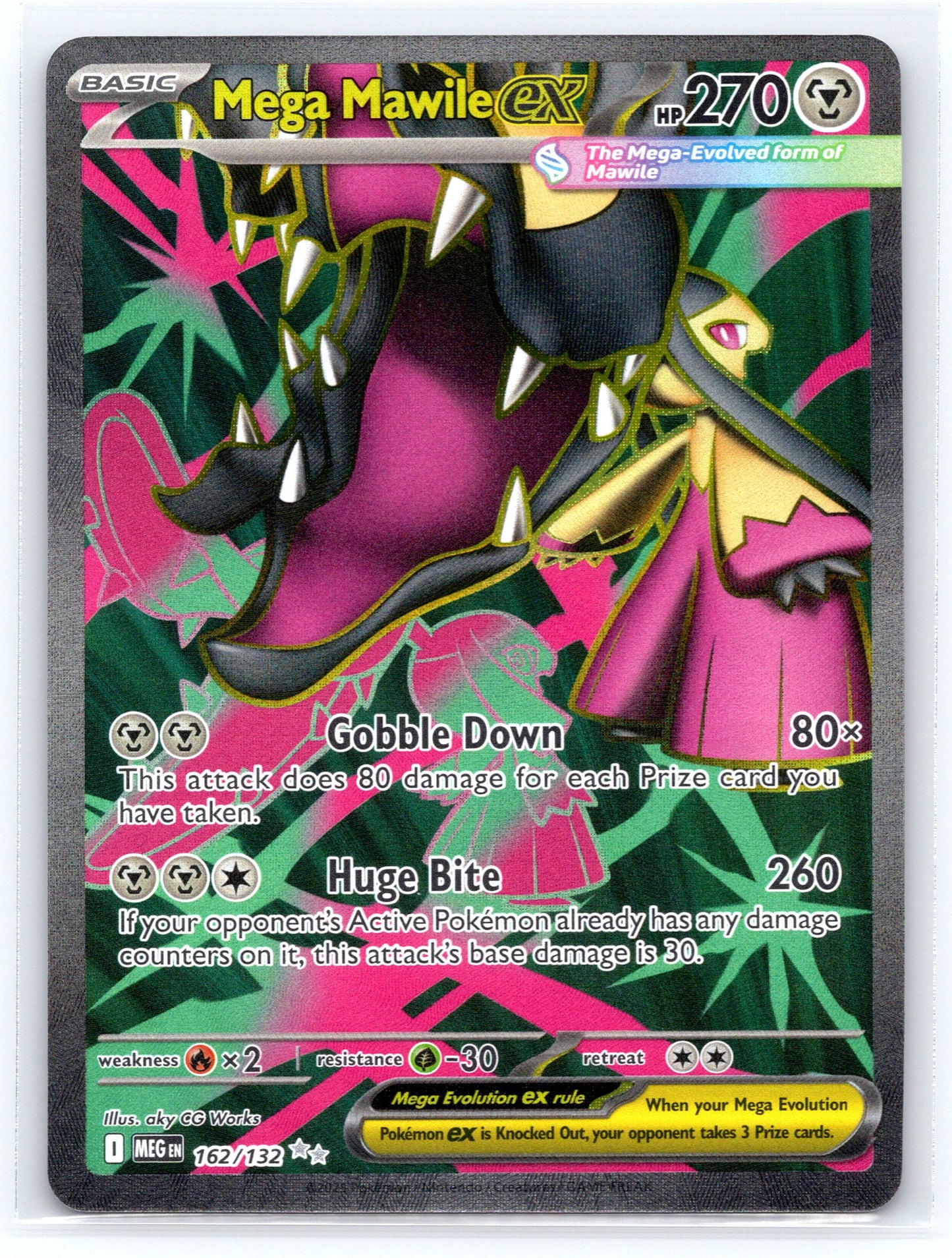 Mega Mawile ex - #162/132 - ME01: Mega Evolution
