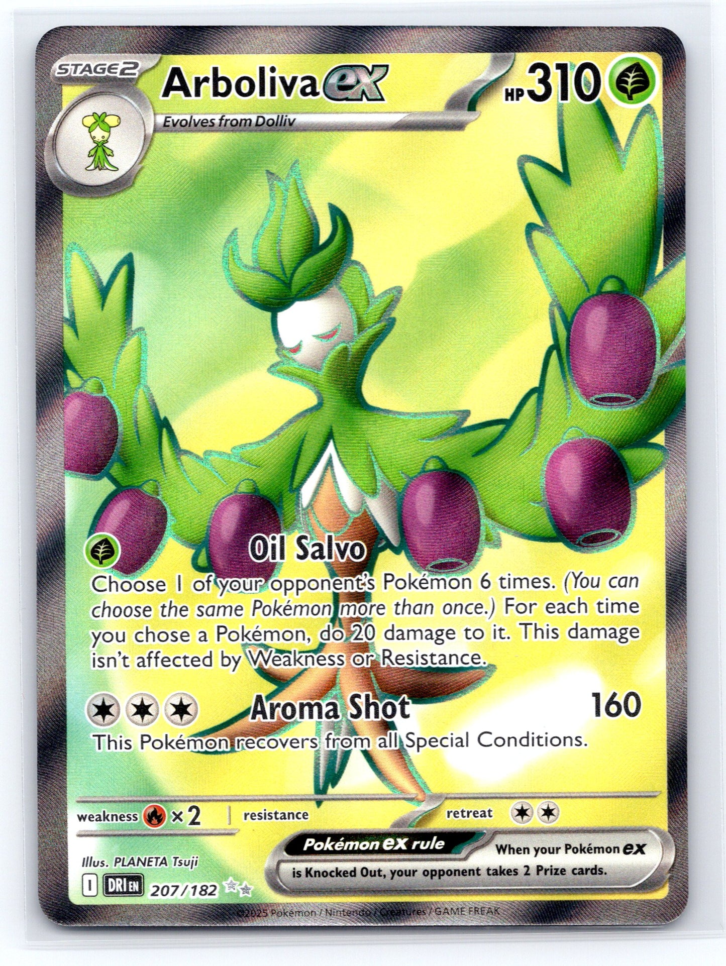 Arboliva ex - #207/182 - SV10: Destined Rivals