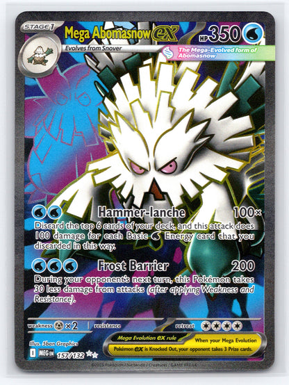 Mega Abomasnow ex - #157/132 - ME01: Mega Evolution