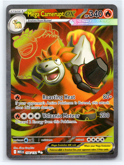 Mega Camerupt ex - #156/132 - ME01: Mega Evolution