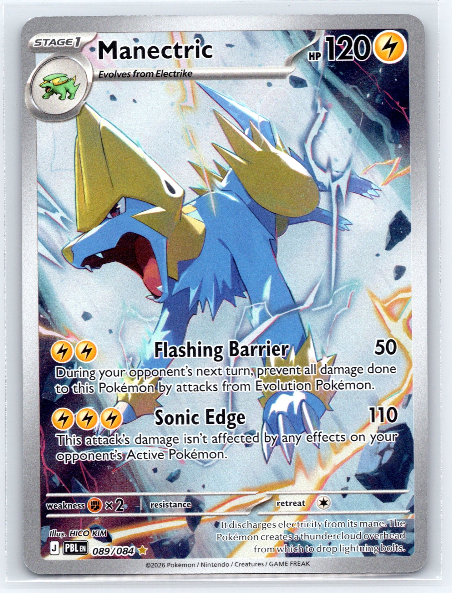 Manectric - #089/084 - ME05: Pitch Black