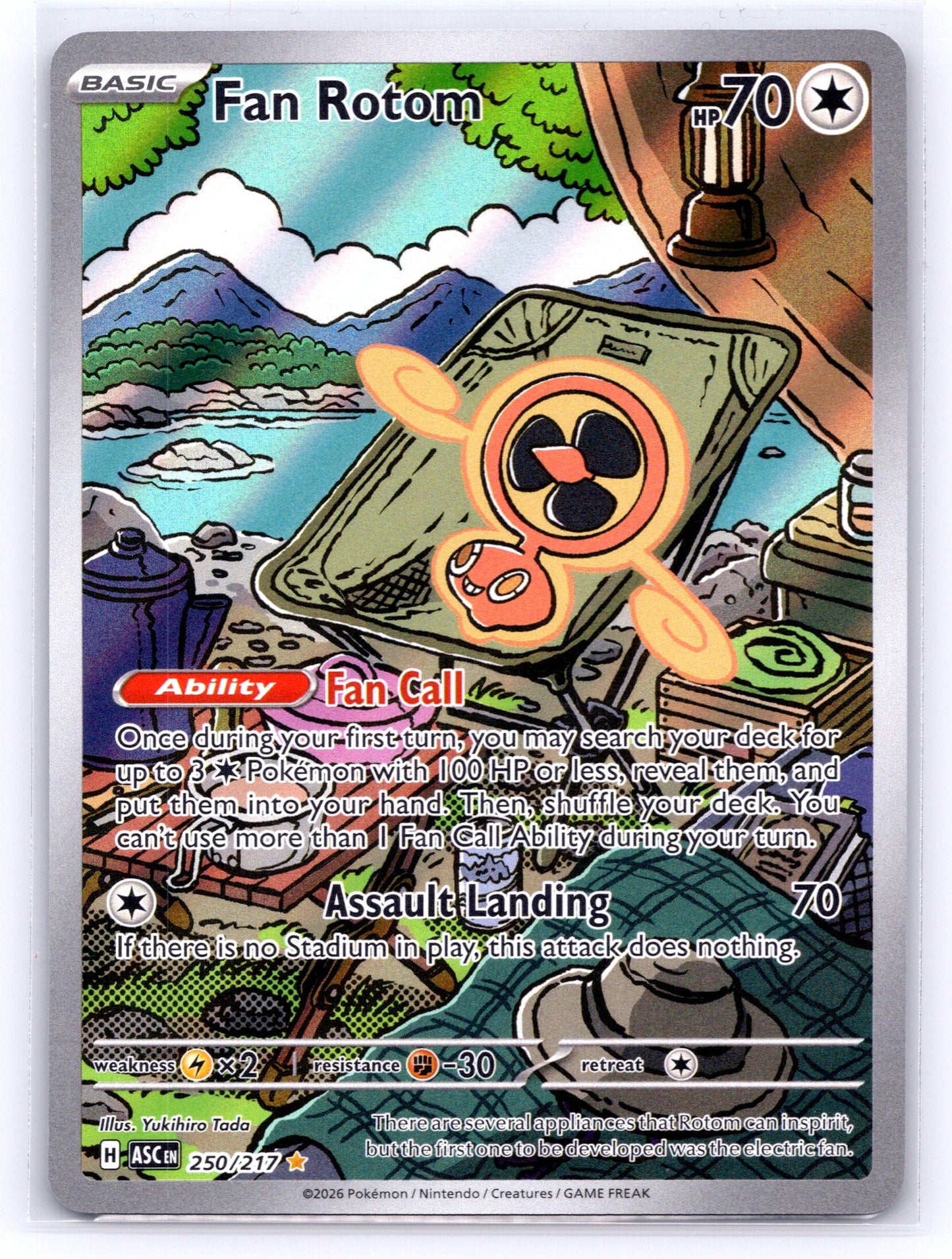 Fan Rotom - #250/217 - ME: Ascended Heroes