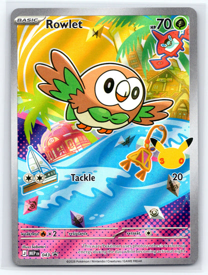 Rowlet - #043 - ME: Mega Evolution Promo