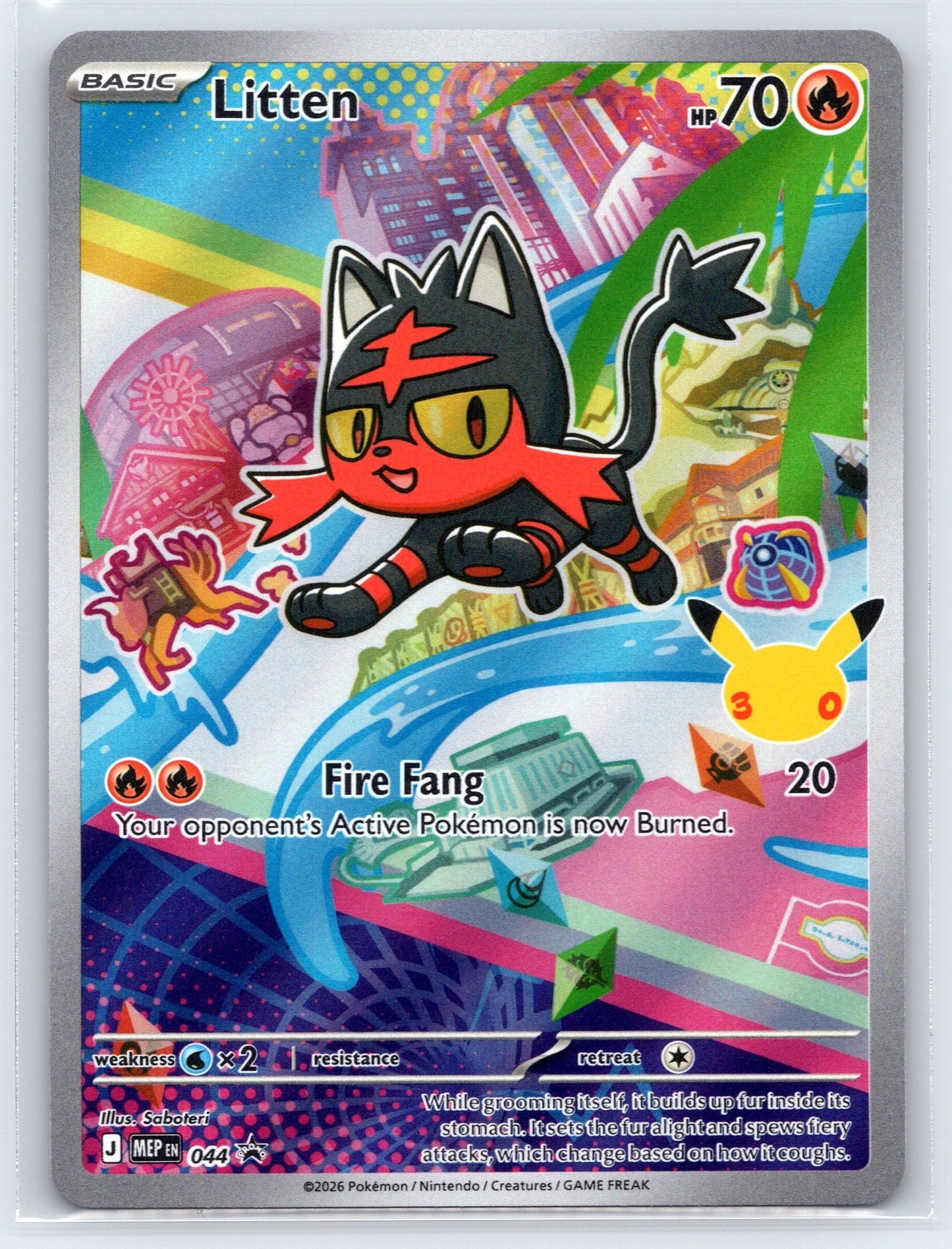 Litten - #044 - ME: Mega Evolution Promo