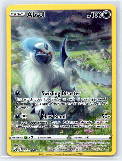 Absol - #GG16/GG70 - SWSH: Crown Zenith: Galarian Gallery