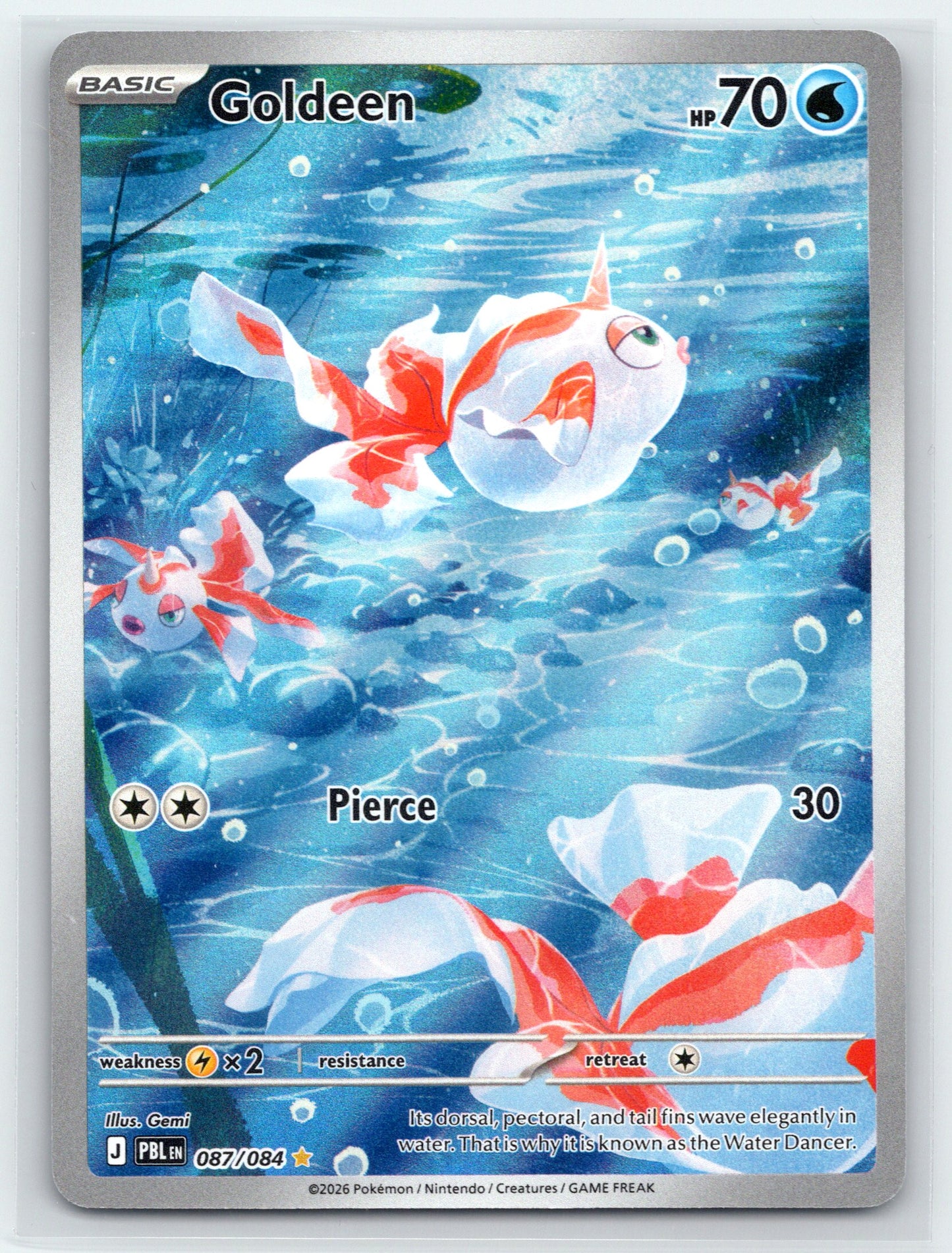 Goldeen - #087/084 - ME05: Pitch Black