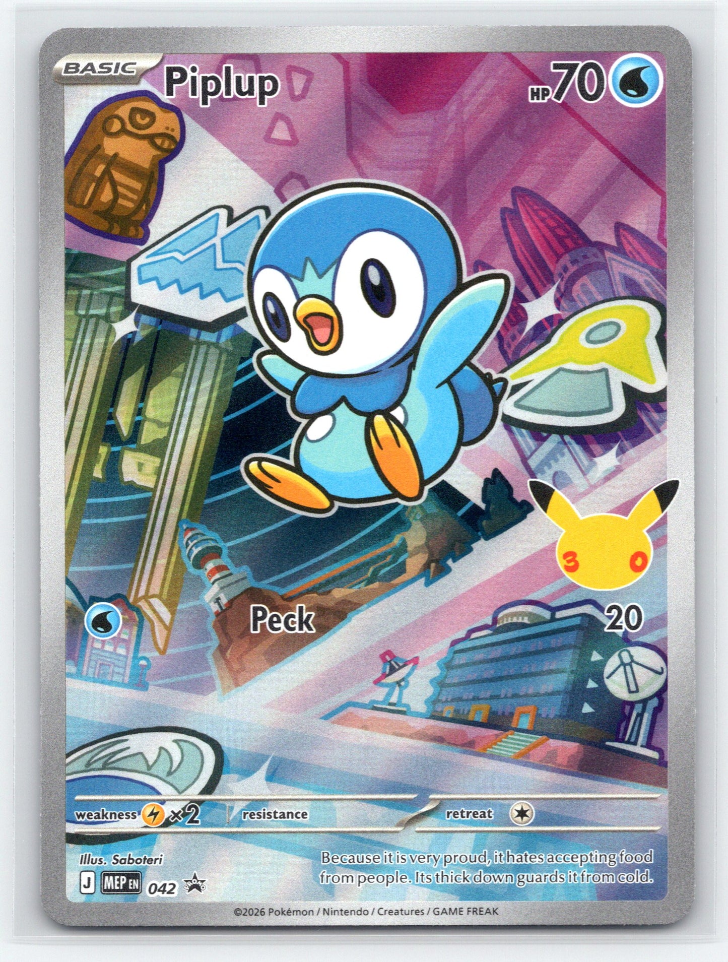Piplup - #042 - ME: Mega Evolution Promo