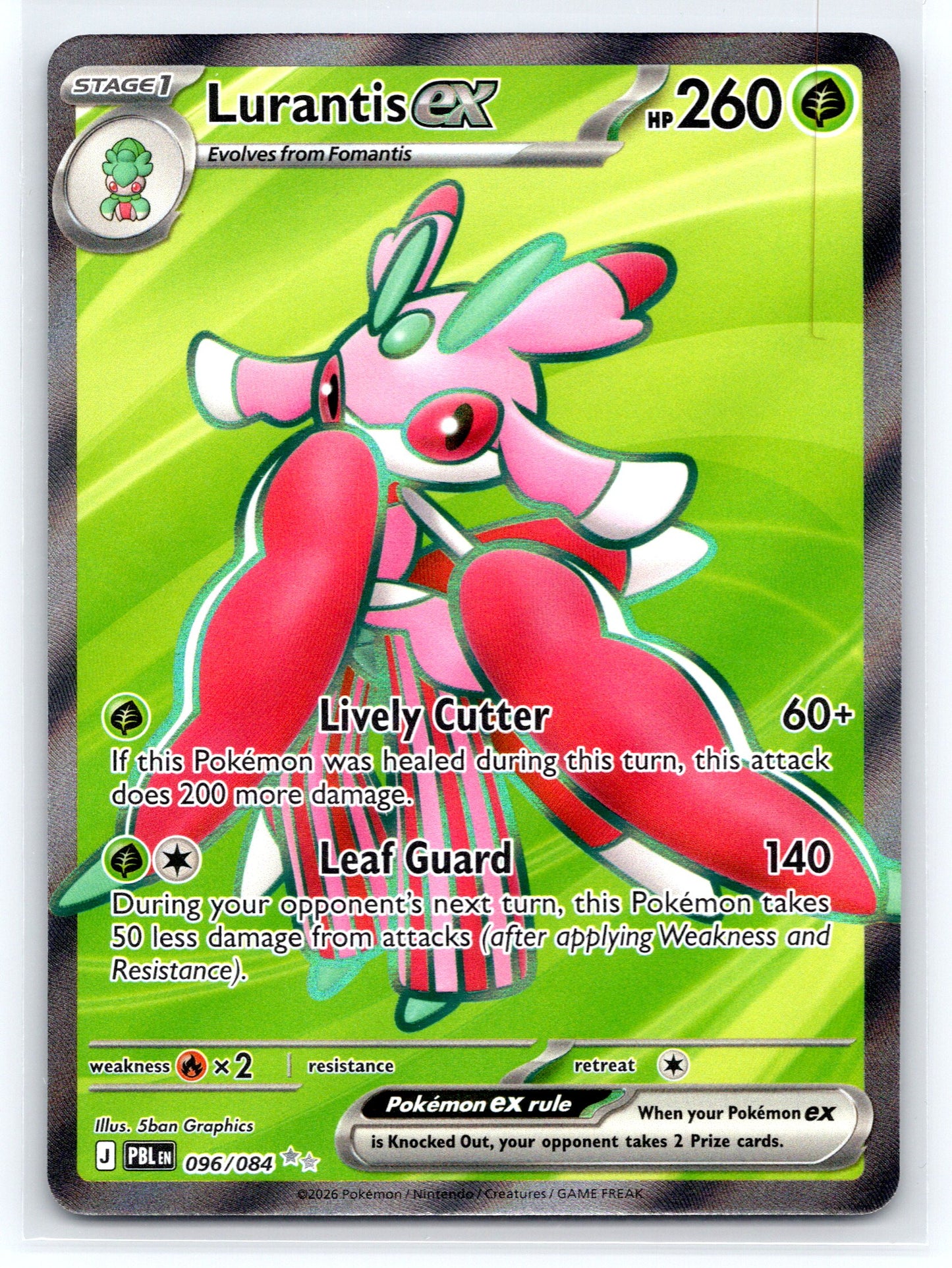 Lurantis ex - #096/084 - ME05: Pitch Black