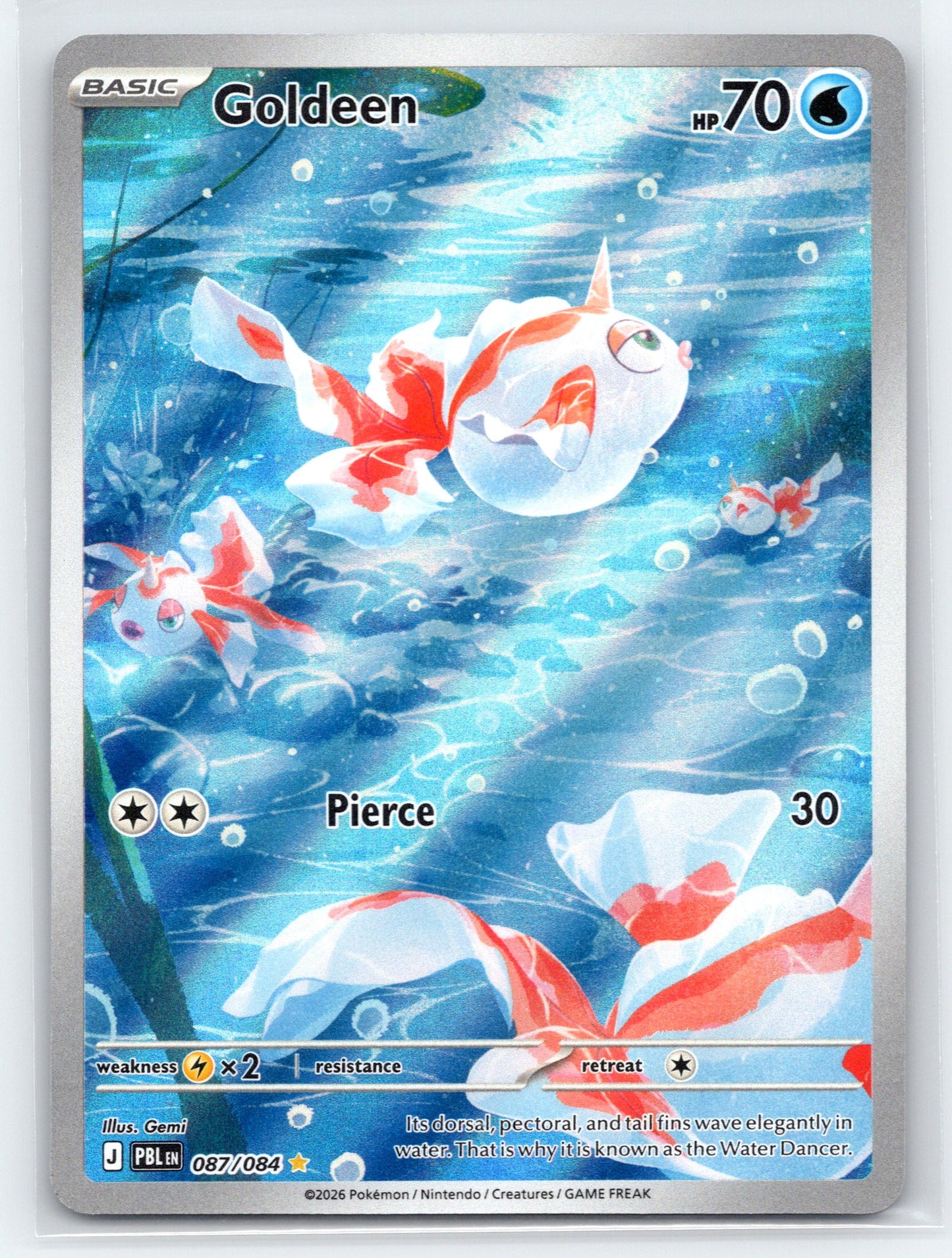 Goldeen - #087/084 - ME05: Pitch Black