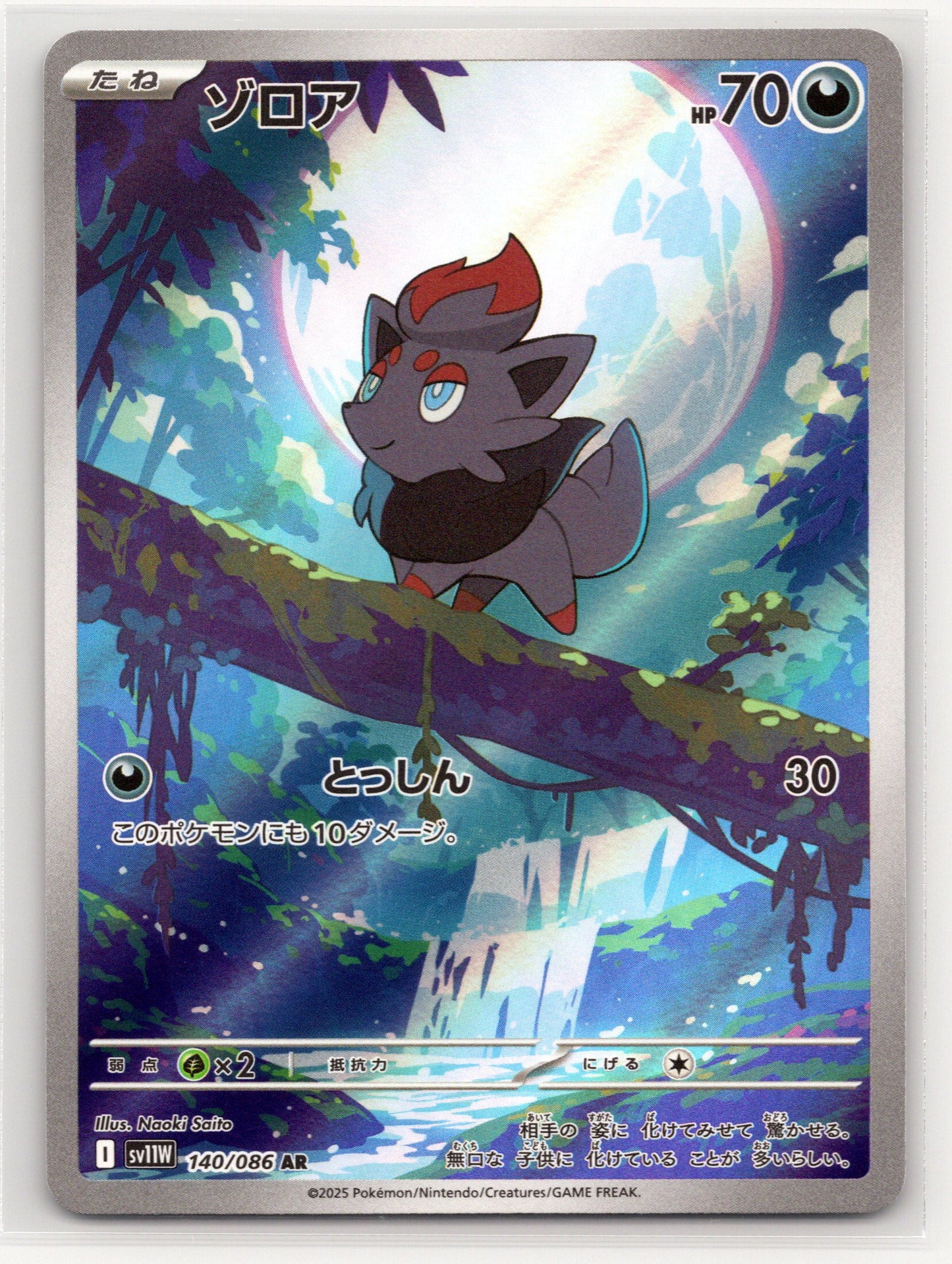 Zorua - #140/086 - SV11W: White Flare