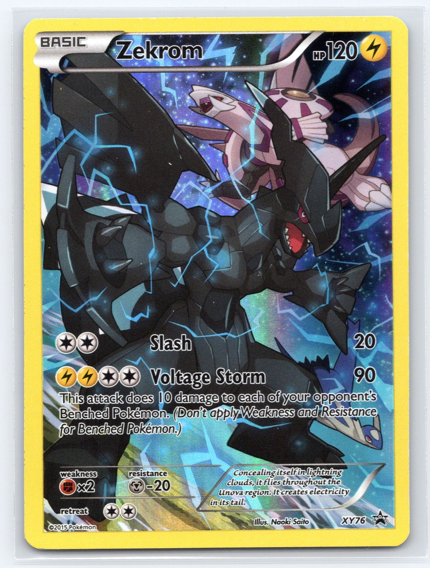Zekrom (Full Art Promo) - #XY76 - XY Promos