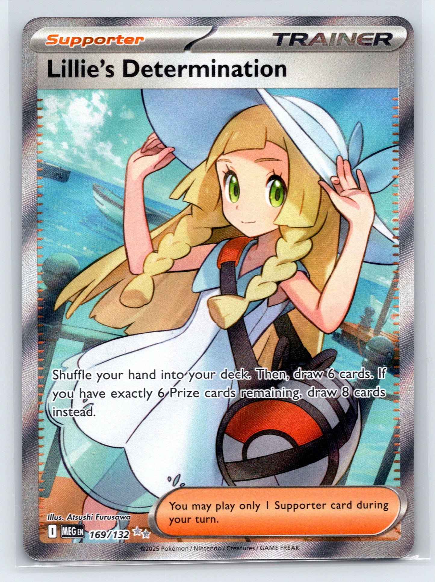 Lillie's Determination - #169/132 - ME01: Mega Evolution