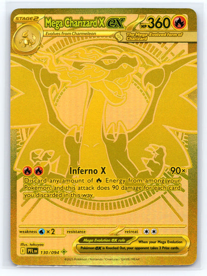 Mega Charizard X ex - #130/094 - ME02: Phantasmal Flames