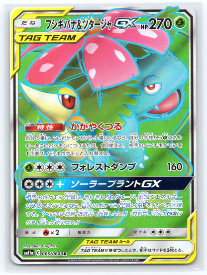 Venusaur & Snivy GX - #065/064 - SM11a: Remix Bout