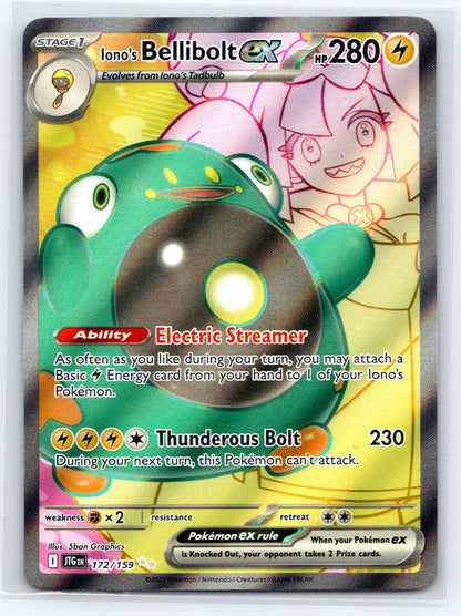 Iono's Bellibolt ex - #172/159 - SV09: Journey Together