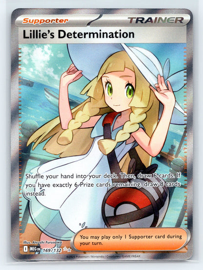 Lillie's Determination - #169/132 - ME01: Mega Evolution
