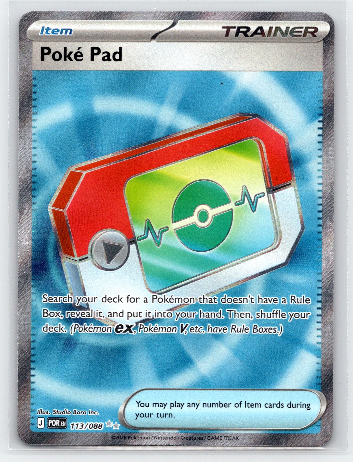 Poke Pad - #113/088 - ME03: Perfect Order