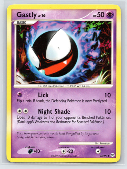 Gastly (36) - #36/99 - Arceus