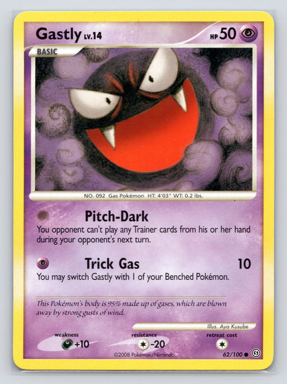 Gastly - #62/100 - Stormfront