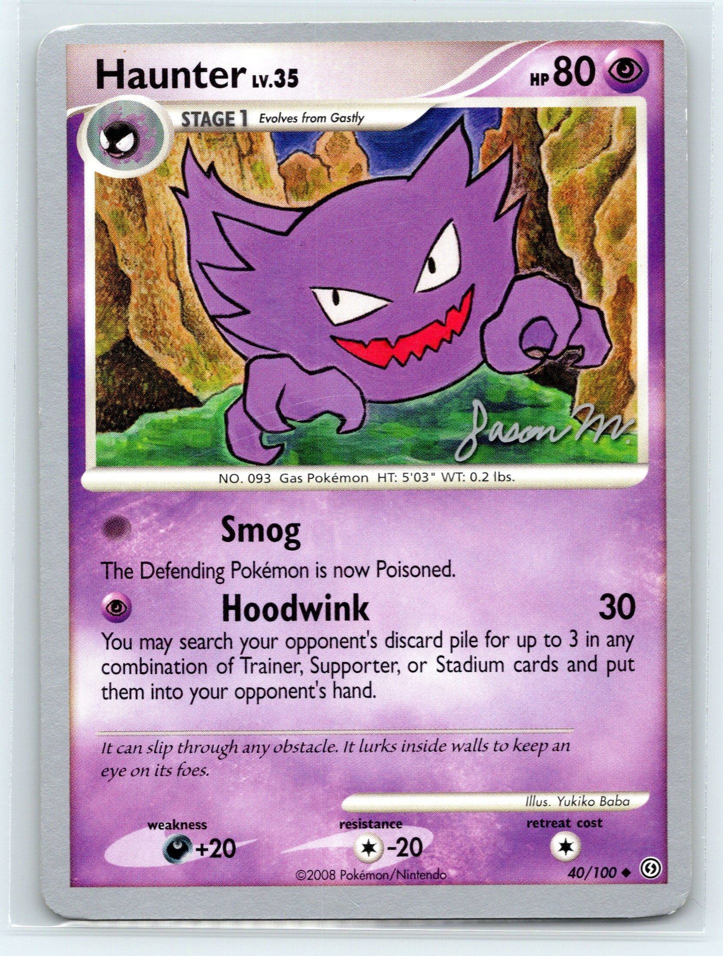 Haunter - #40/100 - (Jason M) World Championship Deck