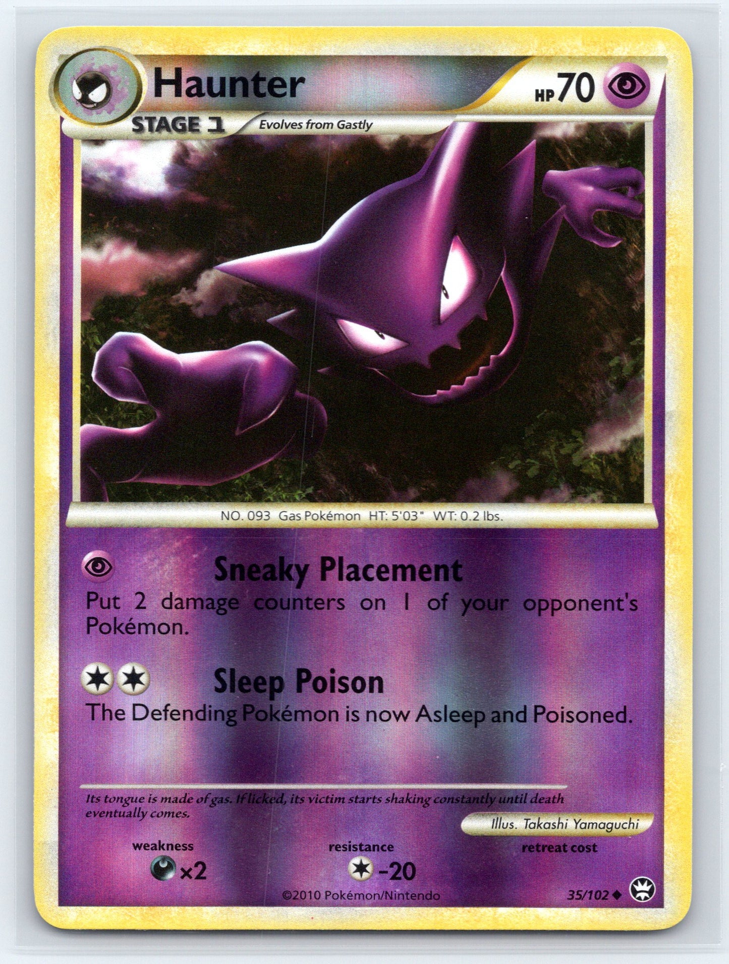 Haunter - #35/102 - Triumphant - Reverse Holofoil