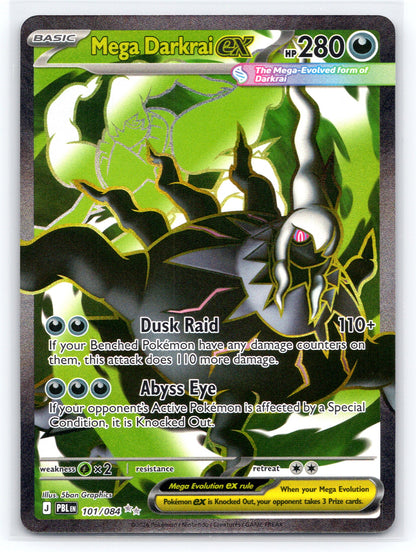 Mega Darkrai ex - #101/084 - ME05: Pitch Black