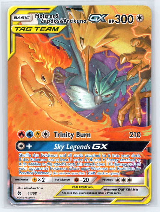 Moltres & Zapdos & Articuno GX - #44/68 - Hidden Fates