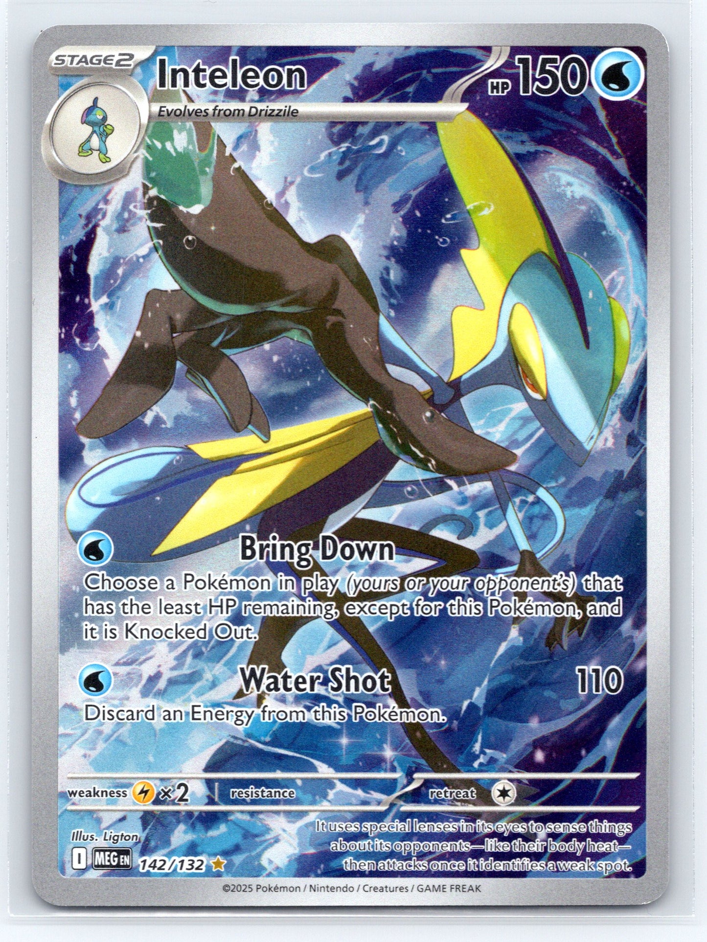 Inteleon - #142/132 - ME01: Mega Evolution
