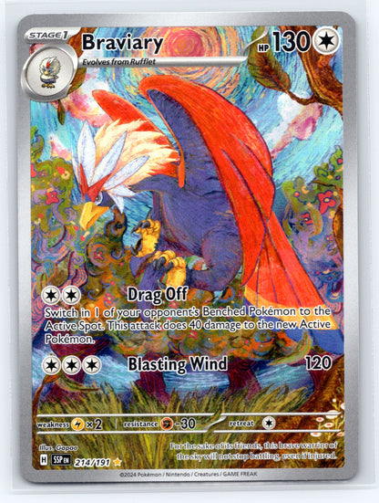 Braviary - #214/191 - SV08: Surging Sparks