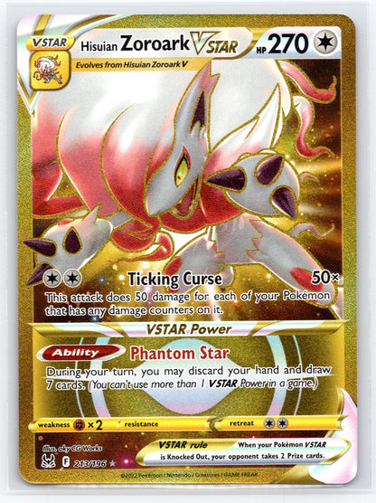 Hisuian Zoroark VSTAR (213) (Secret) - #213/196 - SWSH11: Lost Origin
