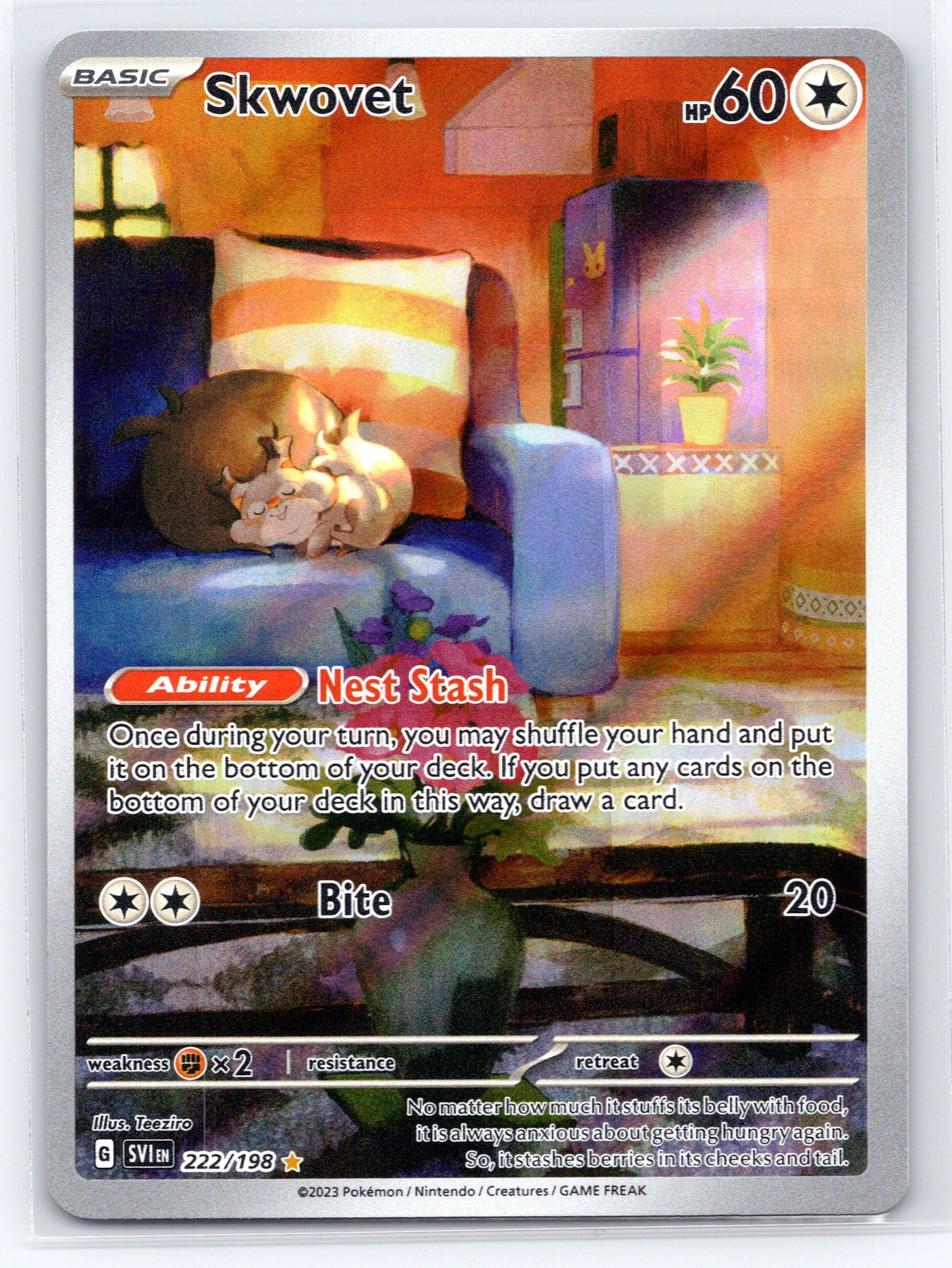 Skwovet - #222/198 - SV01: Scarlet & Violet Base Set
