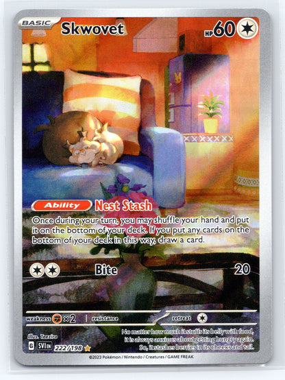 Skwovet - #222/198 - SV01: Scarlet & Violet Base Set