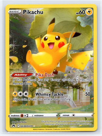 Pikachu - #GG30/GG70 - SWSH: Crown Zenith: Galarian Gallery