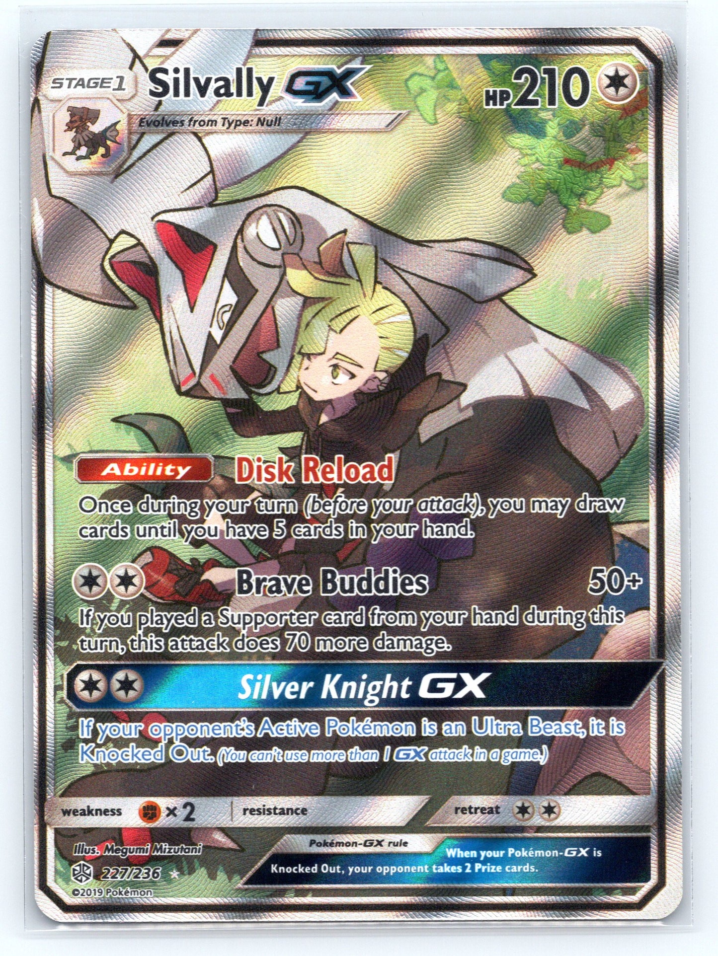 Silvally GX (Full Art) - #227/236 - SM - Cosmic Eclipse
