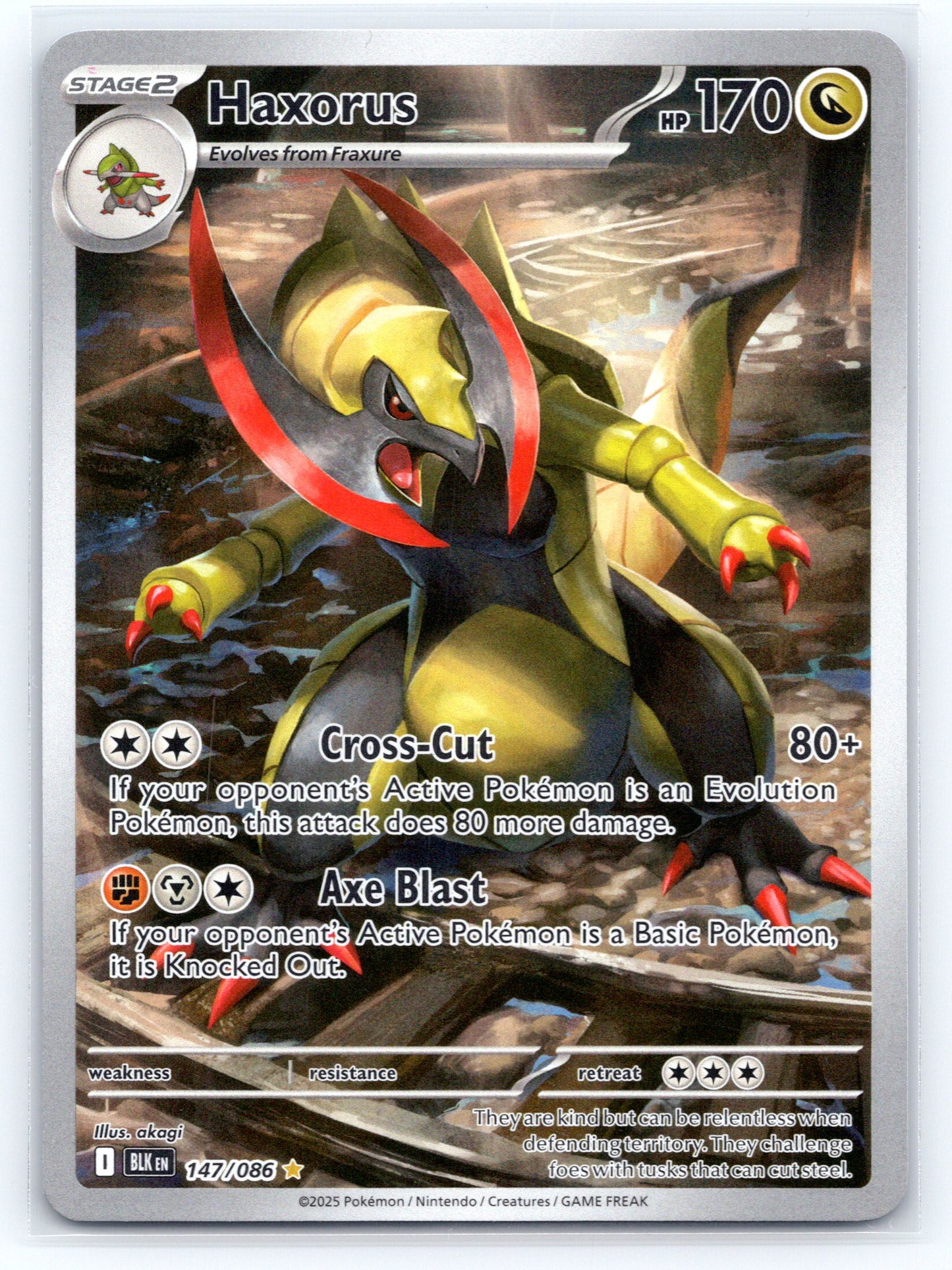 Haxorus - #147/086 - SV: Black Bolt