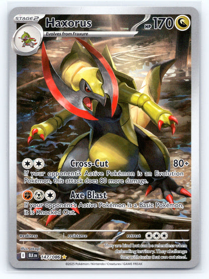 Haxorus - #147/086 - SV: Black Bolt