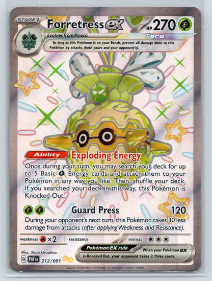 Forretress ex - #212/091 - SV: Paldean Fates
